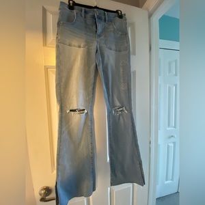 New American Eagle kick flare jeans new with tags size 4 regular